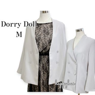 ドリードールリュクスブリエ(Dorry Doll/ Luxe brille)のDorry Dollドリードール　ベージュ　ジャケット　D60210810M(ノーカラージャケット)