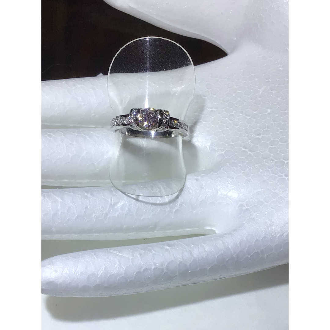 K18ダイヤリング プラチナリング ダイヤモンドリング   レディースのアクセサリー(リング(指輪))の商品写真