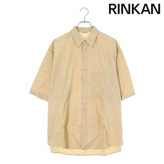 オーラリー(AURALEE)のオーラリー  21SS  WASHED FINX TWILL BIG HALF SLEEVED SHIRTS/A00S02TN ウォッシュドフィンクスツイル半袖シャツ メンズ 5(シャツ)