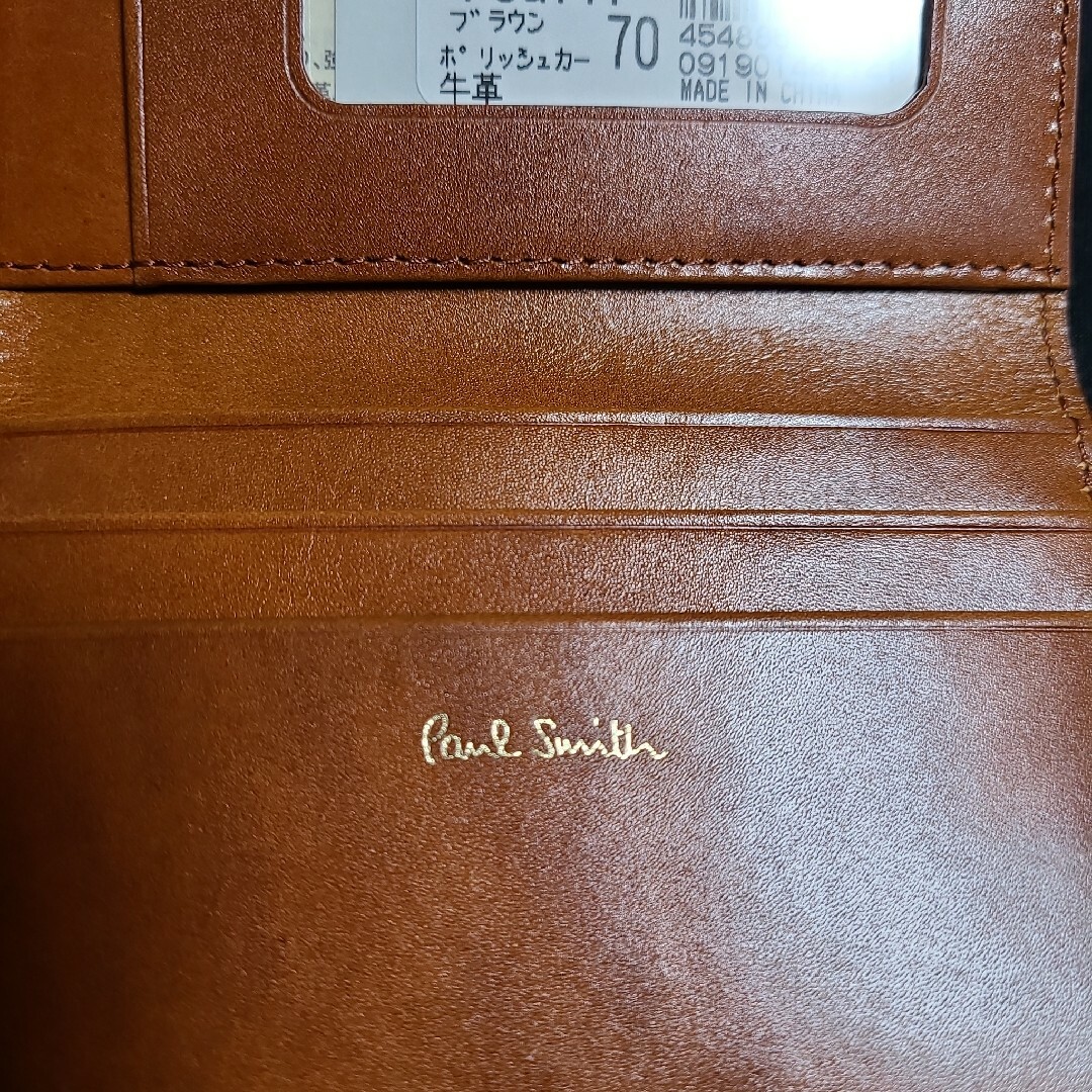 Paul Smith(ポールスミス)の新品★ポールスミス　ポリッシュカーフ定期入れ メンズのファッション小物(名刺入れ/定期入れ)の商品写真