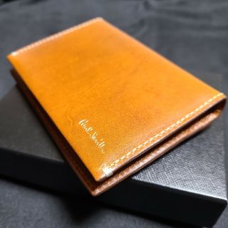 ポールスミス(Paul Smith)の新品★ポールスミス　ポリッシュカーフ定期入れ(名刺入れ/定期入れ)