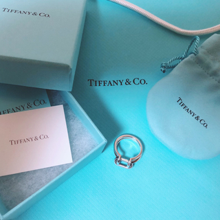 ティファニー(Tiffany & Co.)のハードウェア 2ロウ リング ティファニー スターリングシルバー(リング(指輪))