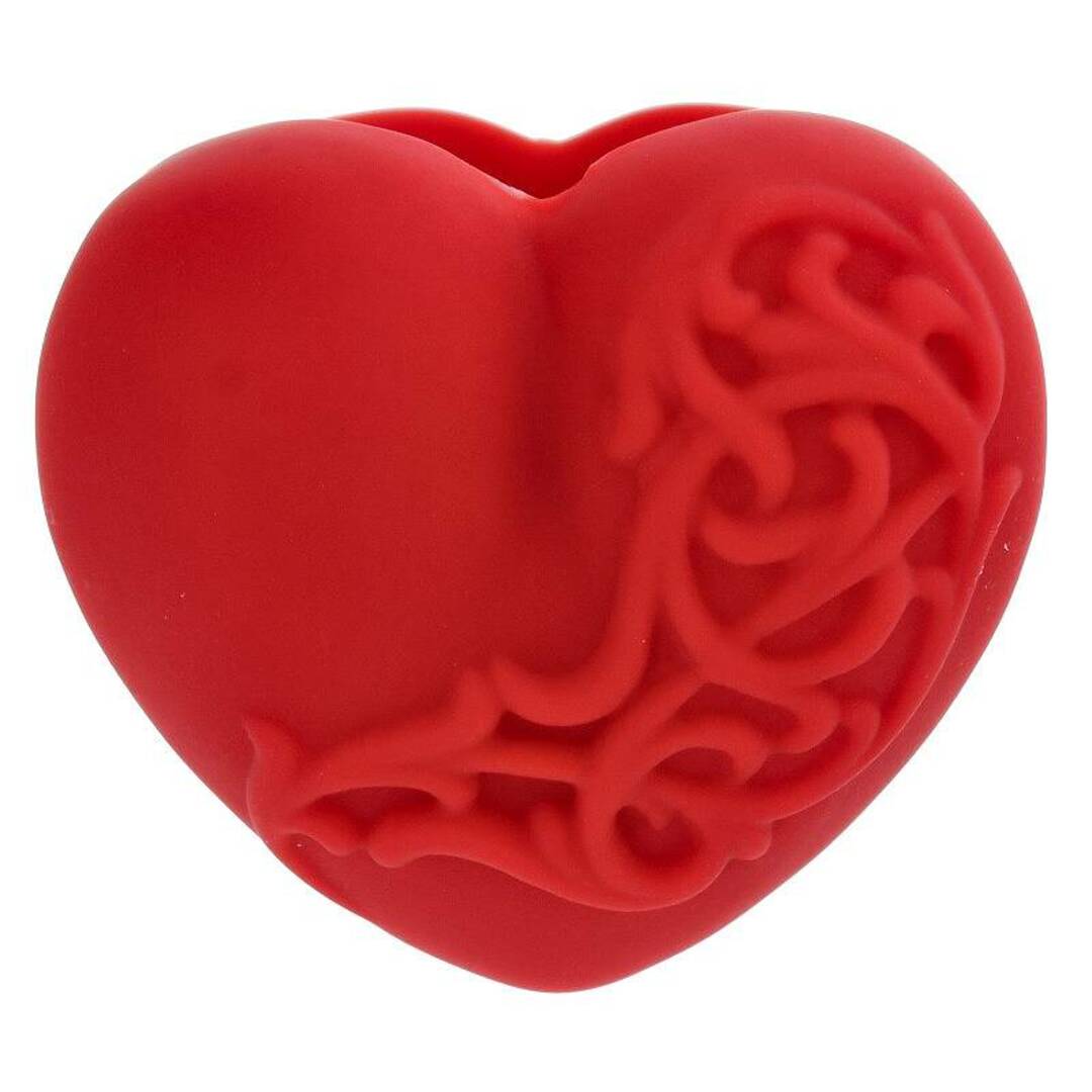 Chrome Hearts(クロムハーツ)のクロムハーツ  HEART PLSTC RING/ハート ラバーリング メンズ 16号 メンズのアクセサリー(リング(指輪))の商品写真