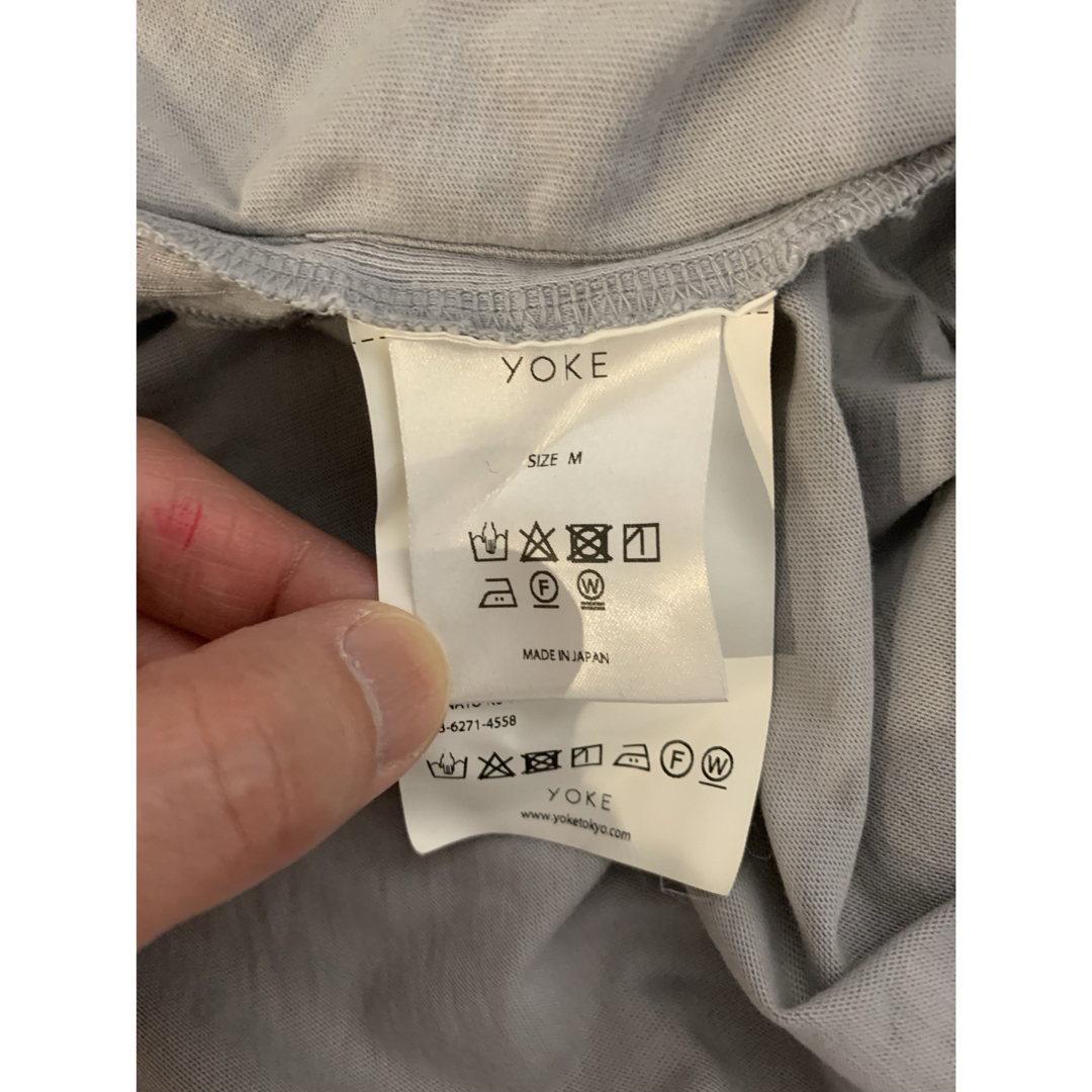 YOKE - YOKE ヨーク PIPING長袖Tシャツの通販 by さかき's shop YOKE - YOKE ヨーク PIPING長袖Tシャツの通販 by さかき's shop