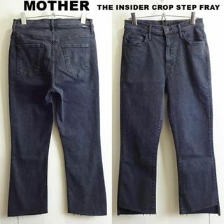 マザー(mother)のMOTHER　INSIDER CROP STEP FRAY　W68　強ストレッチ(デニム/ジーンズ)