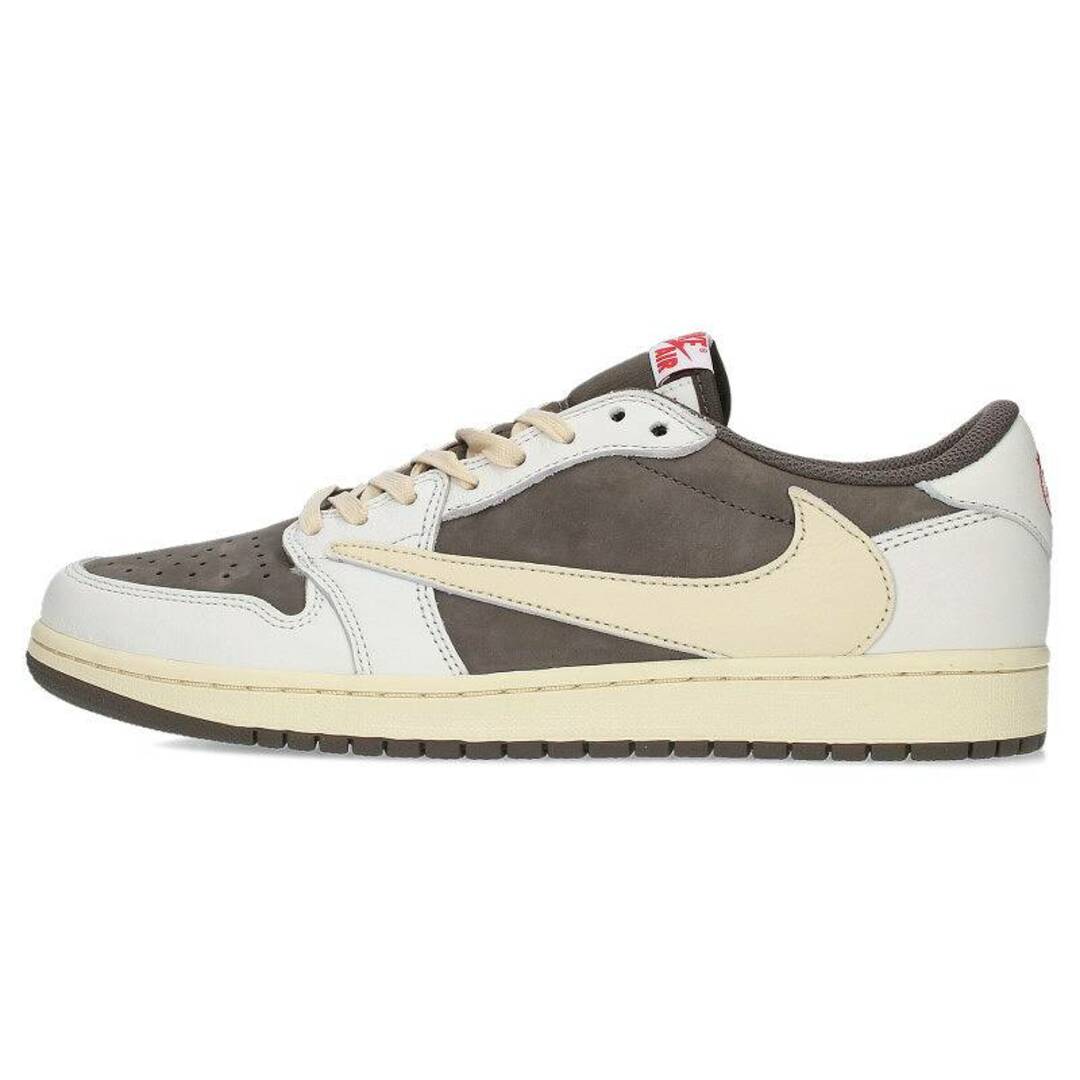 NIKE(ナイキ)のナイキ ×トラヴィススコット Travis Scott  AIR JORDAN 1 LOW OG REVERSE MOCHA DM7866-162 エアジョーダン1レトロロウオージースニーカー メンズ 28.5cm メンズの靴/シューズ(スニーカー)の商品写真