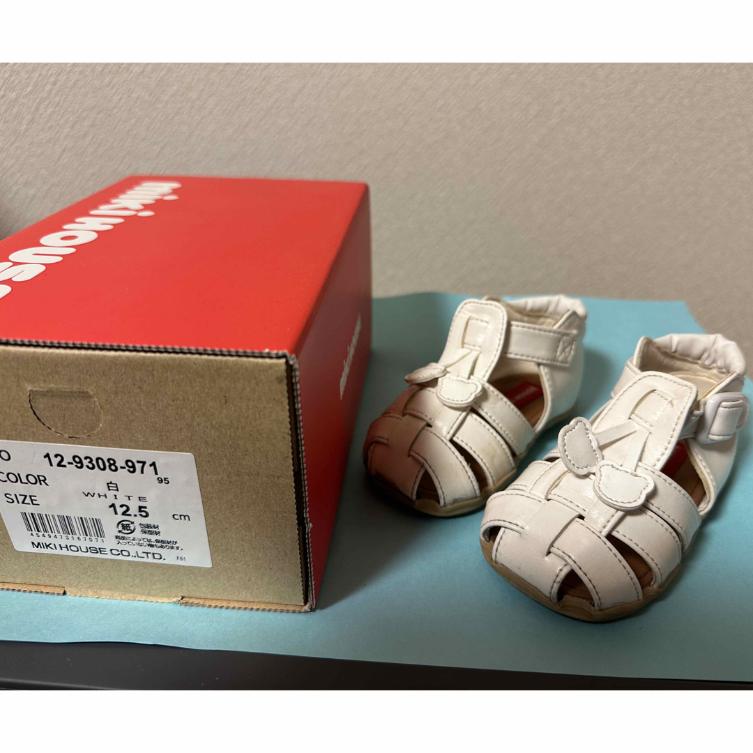mikihouse(ミキハウス)のミキハウス  サンダル　12.5cm キッズ/ベビー/マタニティのベビー靴/シューズ(~14cm)(サンダル)の商品写真