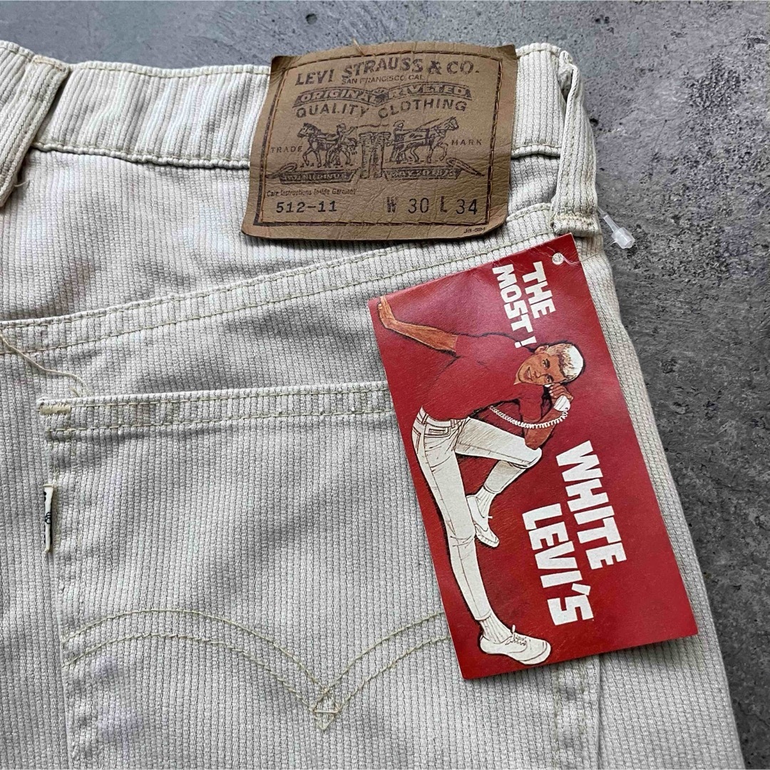 Levi's(リーバイス)の96年製　levis 512-11 日本製 dead stock メンズのパンツ(デニム/ジーンズ)の商品写真