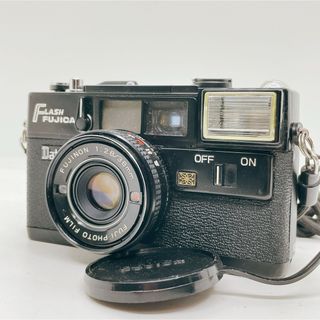 フジフイルム(富士フイルム)の【完動品】 FUJICA FLASH フィルムカメラ コンパクトカメラ(フィルムカメラ)