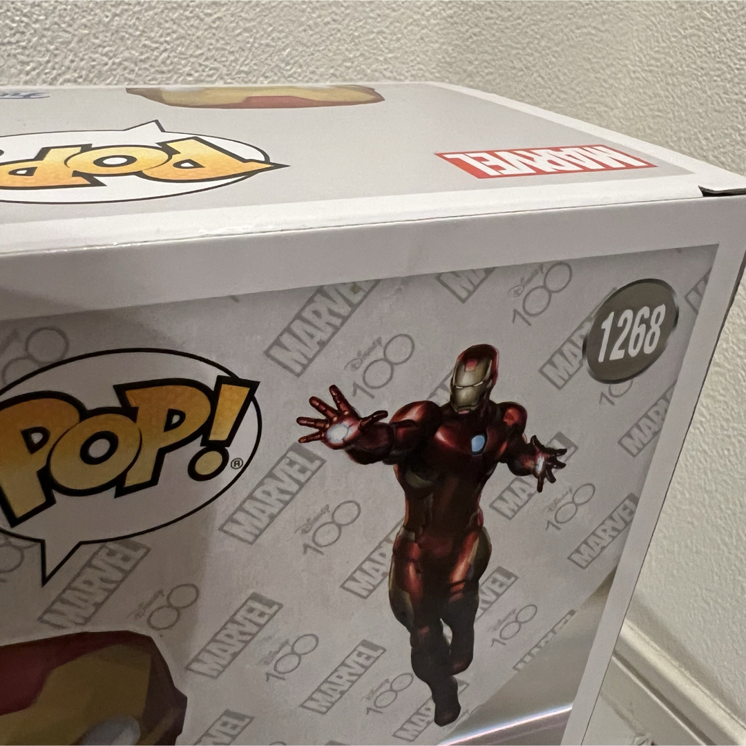 MARVEL(マーベル)のレアFUNKO POP! マーベル　アイアンマン　ディズニー100周年ファセット エンタメ/ホビーのフィギュア(アメコミ)の商品写真