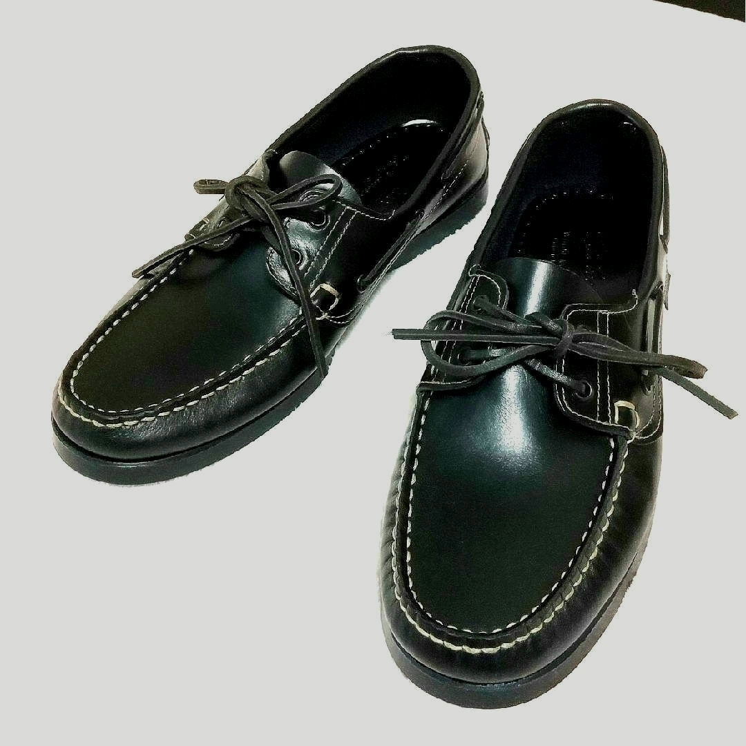 Paraboot(パラブーツ)のParaboot / BARTH  UK8  BLACK！未使用 メンズの靴/シューズ(デッキシューズ)の商品写真