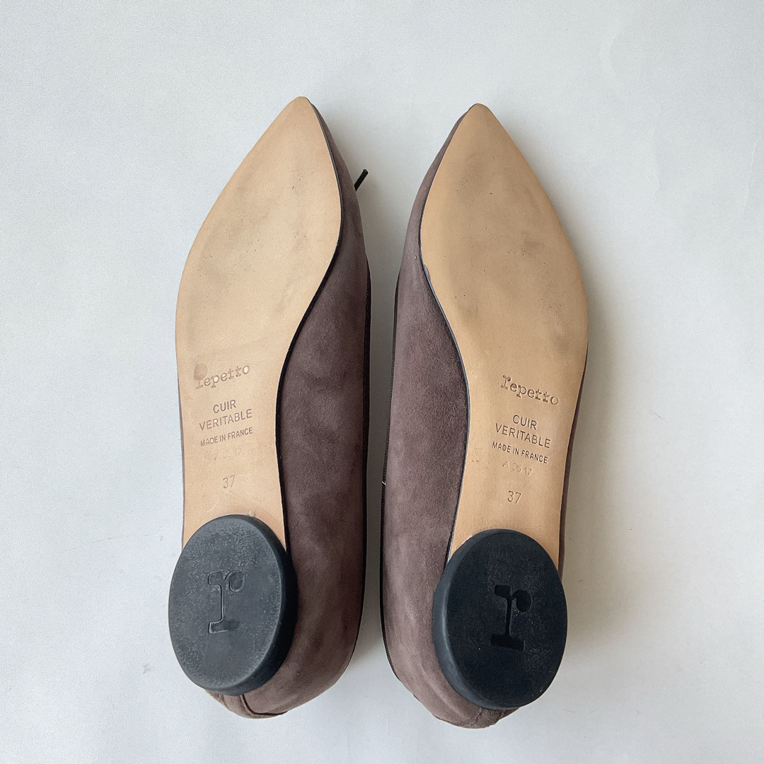 repetto - 未使用レペットブリジット37 23.3cmバレエシューズフラット 