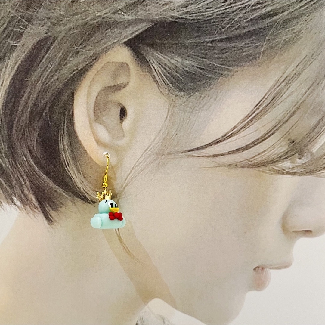 ★SALE★ パルパルーザ ドナルド ブルー ピアス＆イヤリング レディースのアクセサリー(ピアス)の商品写真