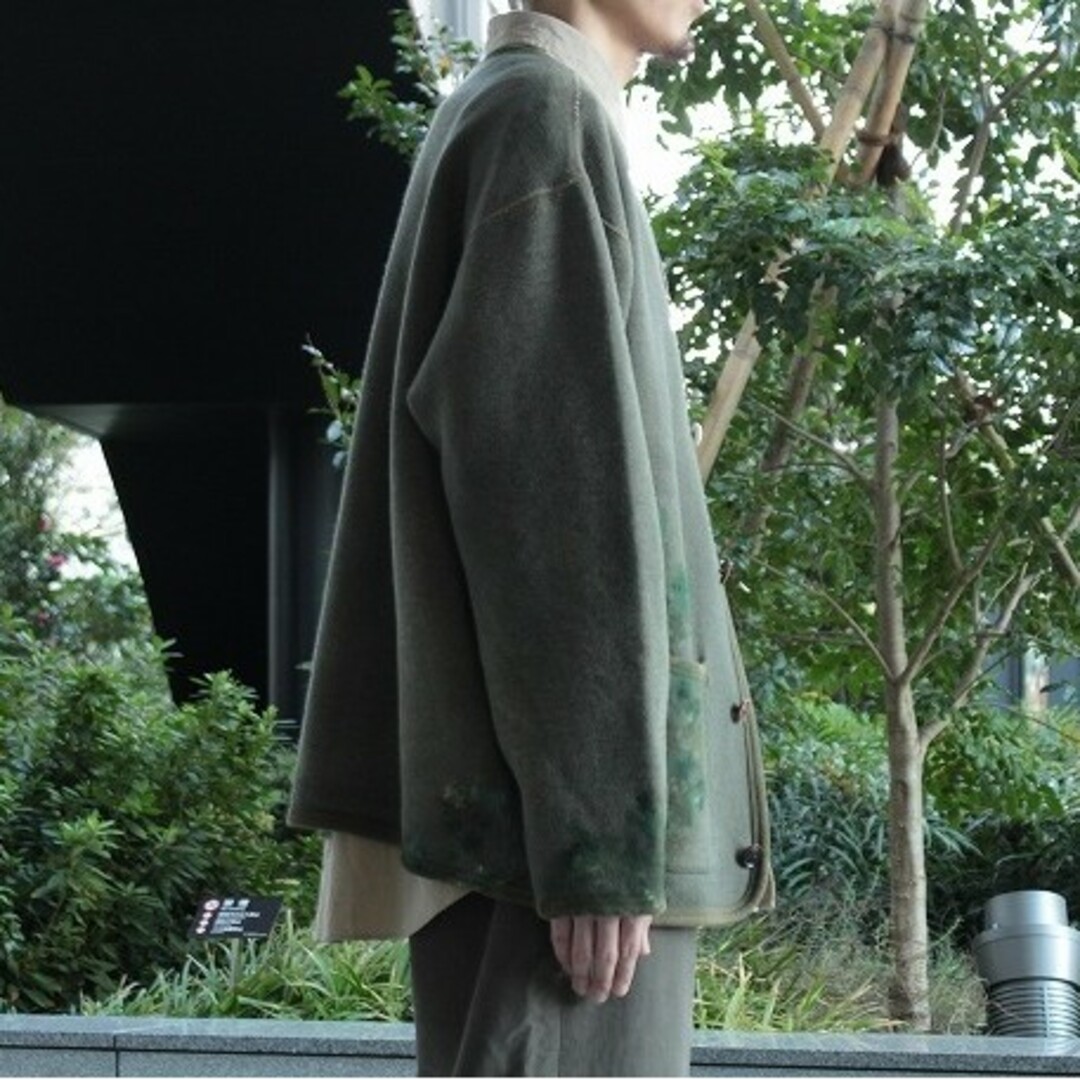 PORTER CLASSIC(ポータークラシック)のPorter Classic Hand Made Artist Cardigan メンズのトップス(カーディガン)の商品写真