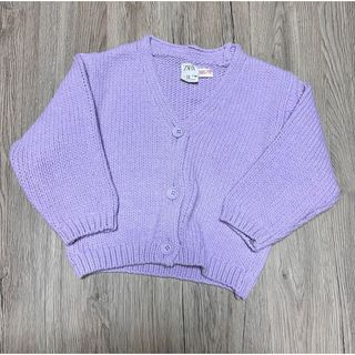 ザラキッズ(ZARA KIDS)のzarakids ニット編みカーディガン(カーディガン)