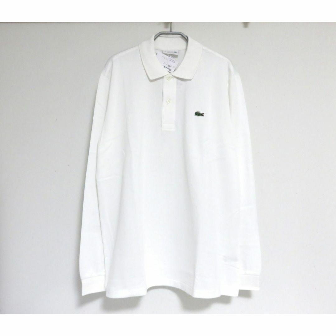 LACOSTE(ラコステ)の新品 LACOSTE L1312 ホワイト 5 日本製 Classic Fit メンズのトップス(ポロシャツ)の商品写真