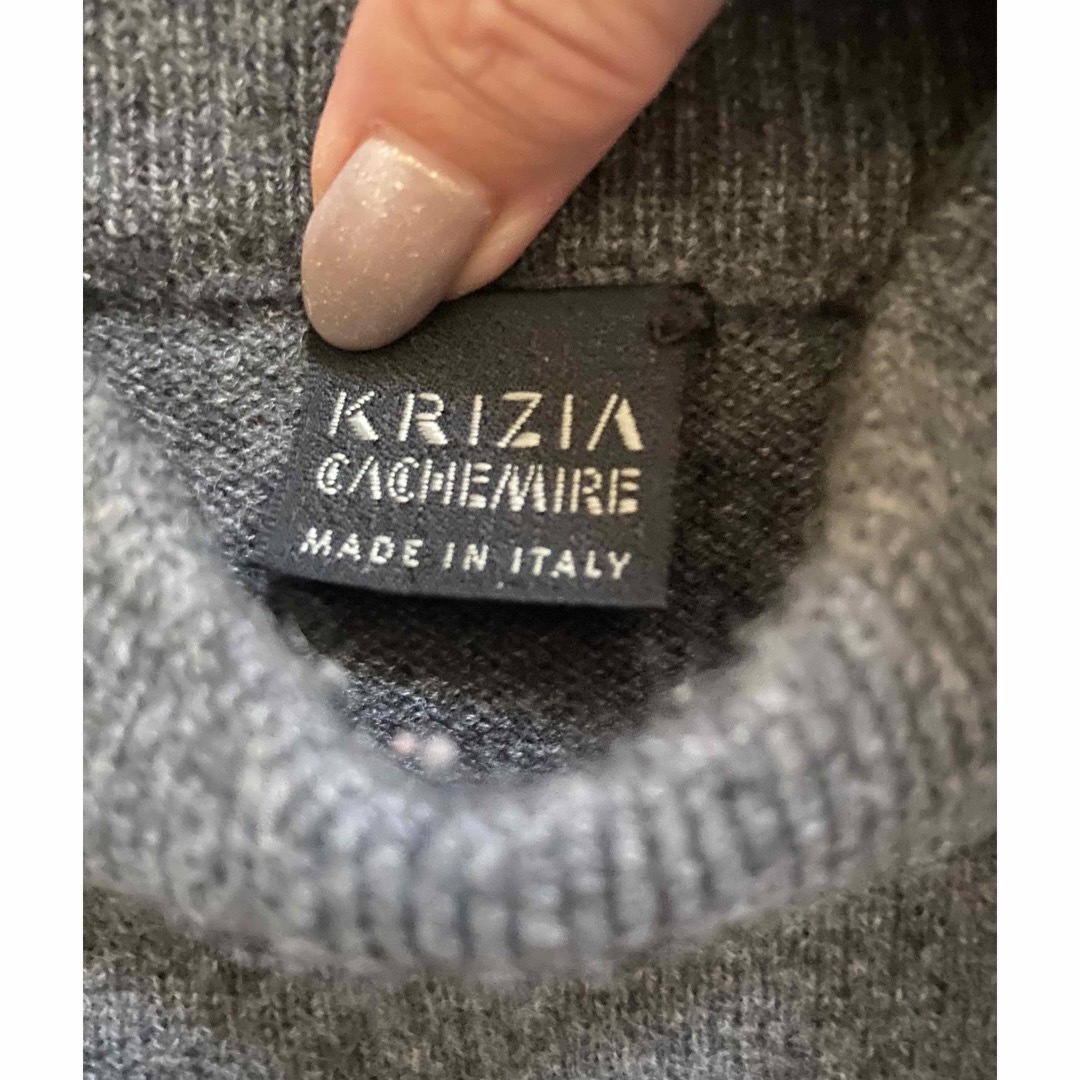 KRIZIA(クリツィア)の100%カシミア　クリッツィア　ニットスーツ レディースのトップス(ニット/セーター)の商品写真