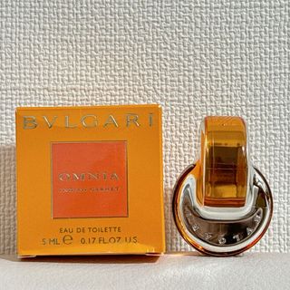 ブルガリ(BVLGARI)のBVLGARI ブルガリ　オムニア ガーネット オードトワレ 5mL ミニ香水(香水(女性用))