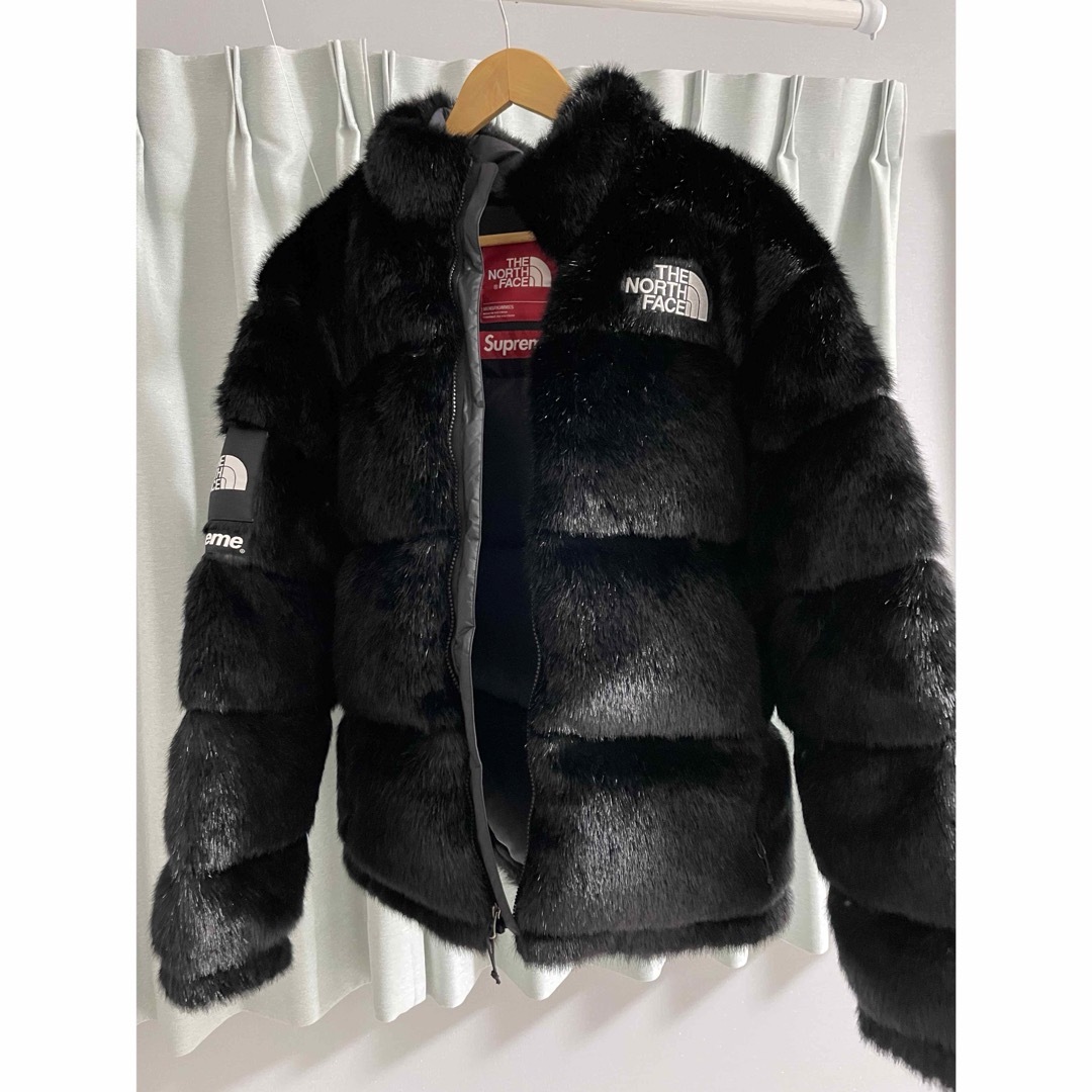 ダウンジャケット Supreme - Supreme The North Face Faux Fur Nupste