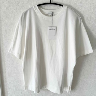 PLST - 新品【PLST】クールタッチコットンボックスTシャツ(半袖) WHITE / M