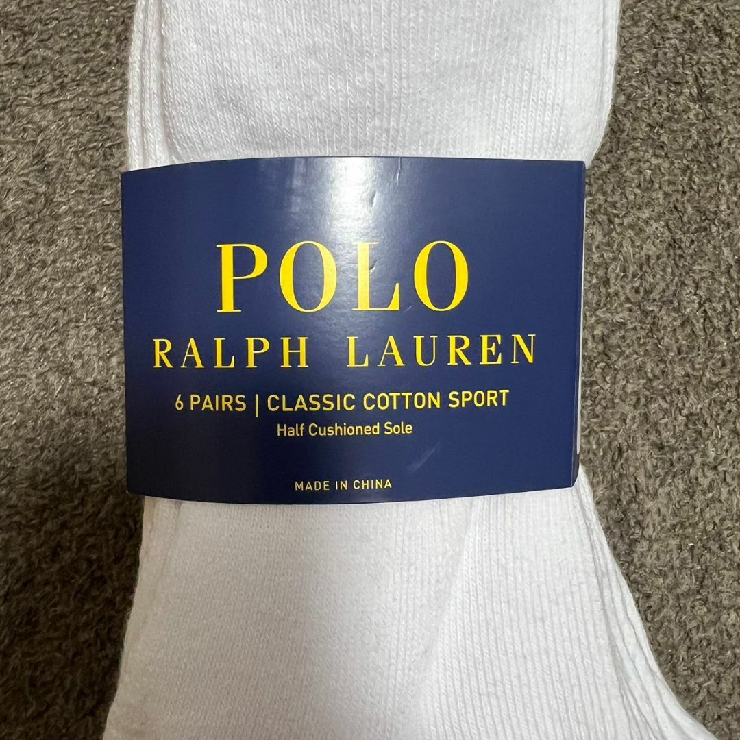 Ralph Lauren(ラルフローレン)のRALPH LAUREN メンズショートソックス ラルフローレン 黒3 メンズのレッグウェア(ソックス)の商品写真