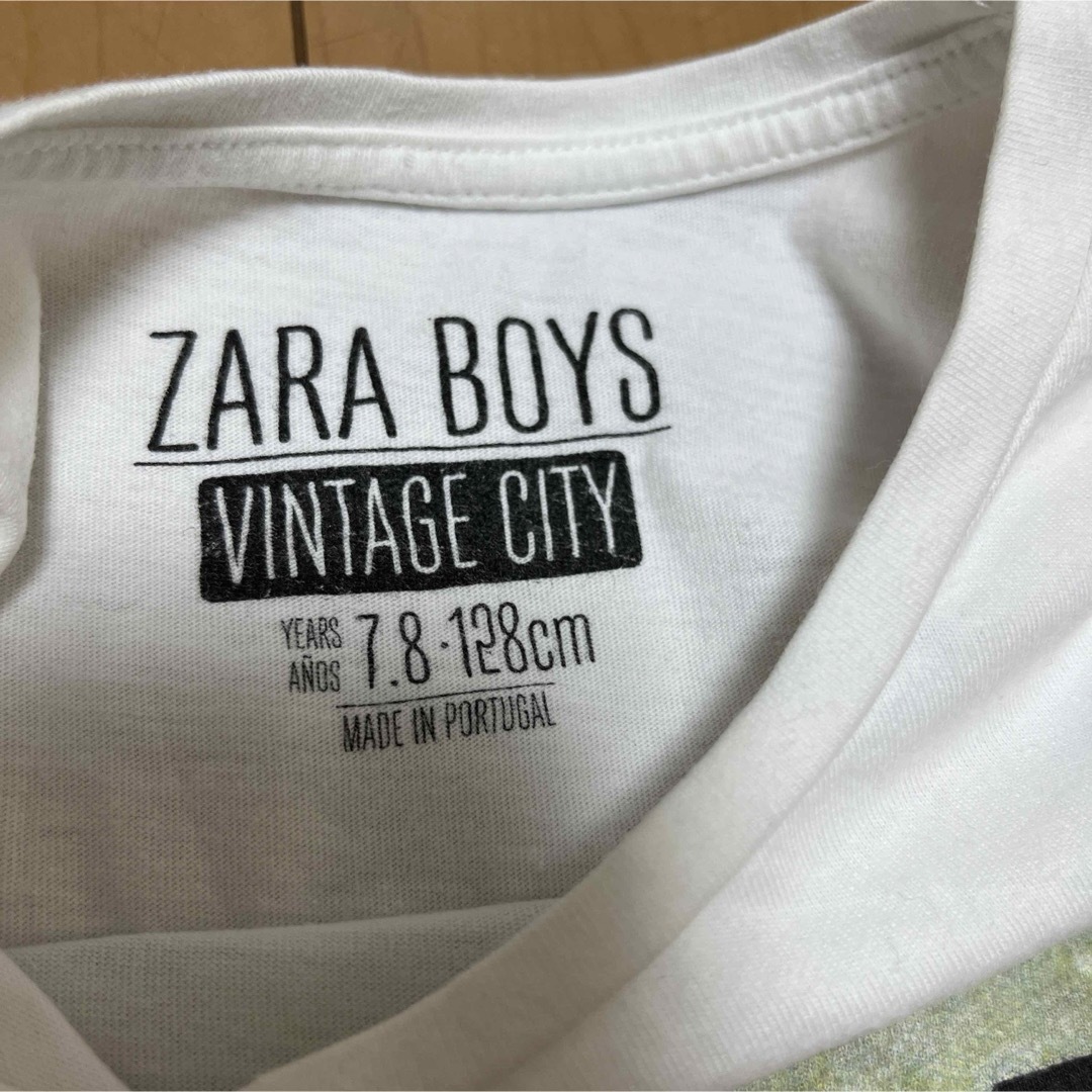 ZARA KIDS(ザラキッズ)のZARAキッズＴシャツ キッズ/ベビー/マタニティのキッズ服男の子用(90cm~)(Tシャツ/カットソー)の商品写真