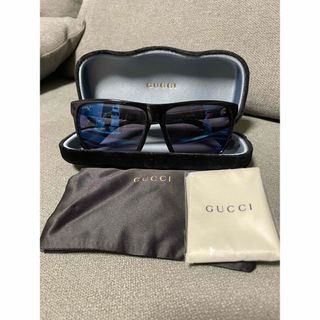 グッチ(Gucci)の✳︎値下げしました✳︎ GUCCI サングラス　レンズブルー(サングラス/メガネ)