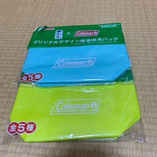 コールマン(Coleman)の綾鷹✖️Coleman 保温保冷バッグ2枚(ノベルティグッズ)