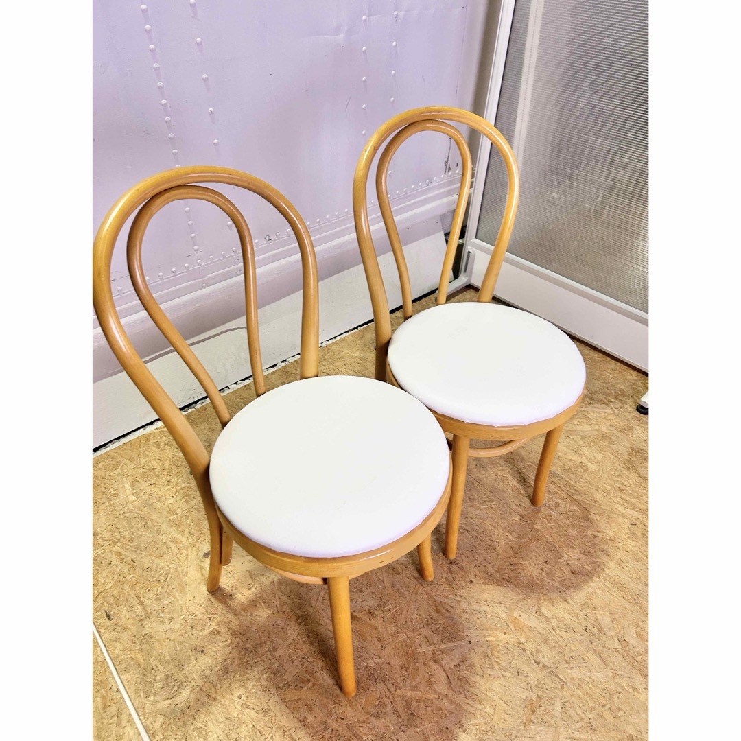 Marni(マルニ)のマルニ木工　ダイニングチェア　椅子　美品　ビンテージ　北欧カントリー　韓国雑貨 インテリア/住まい/日用品の椅子/チェア(ダイニングチェア)の商品写真
