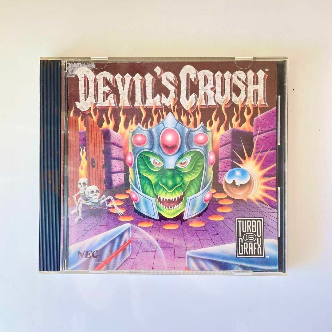 NEC(エヌイーシー)のデビルクラッシュ TURBOGRAFX 16 DEVIL'S CRUSH　 エンタメ/ホビーのゲームソフト/ゲーム機本体(家庭用ゲームソフト)の商品写真