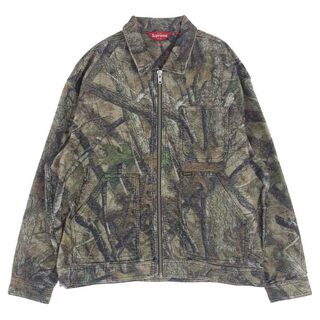 シュプリーム(Supreme)のSupreme シュプリーム ジャケット 22AW Moleskin Work Jacket モールスキン ワーク ジャケット ライトブラウン系 L【新古品】【未使用】【中古】(その他)