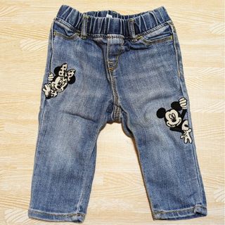 ベビーギャップ(babyGAP)のbabyGAP DISNEY デニムズボン 80サイズ(パンツ)