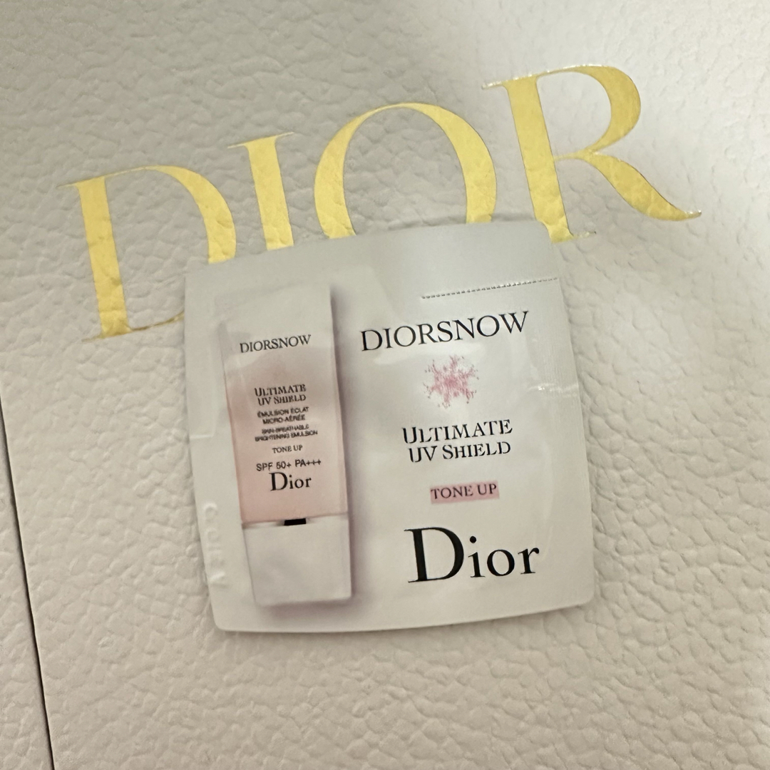 Dior(ディオール)のディオール、Dior、非売品、ノベルティ、口紅、ルージュ、日焼け止め乳液 コスメ/美容のベースメイク/化粧品(口紅)の商品写真