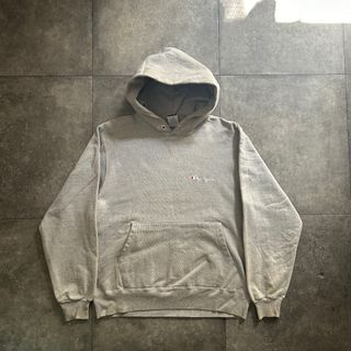 チャンピオン(Champion)の90s チャンピオン スウェットパーカー/フーディー USA製 グレー M(パーカー)