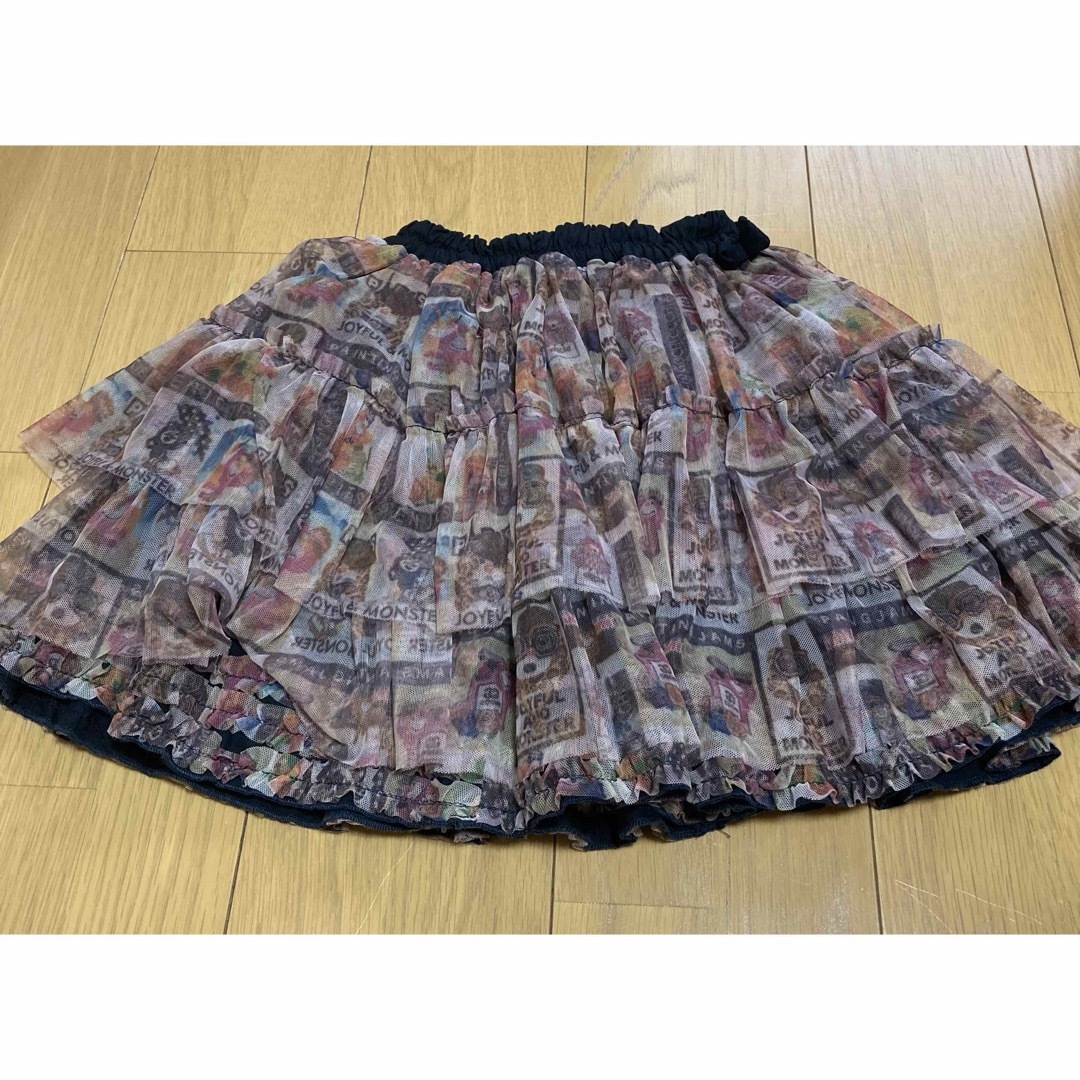 GrandGround(グラグラ)のグラグラ　トレーナー　スカート　チュール キッズ/ベビー/マタニティのキッズ服女の子用(90cm~)(Tシャツ/カットソー)の商品写真