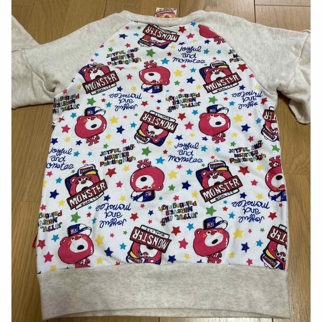 GrandGround(グラグラ)のグラグラ　トレーナー　スカート　チュール キッズ/ベビー/マタニティのキッズ服女の子用(90cm~)(Tシャツ/カットソー)の商品写真