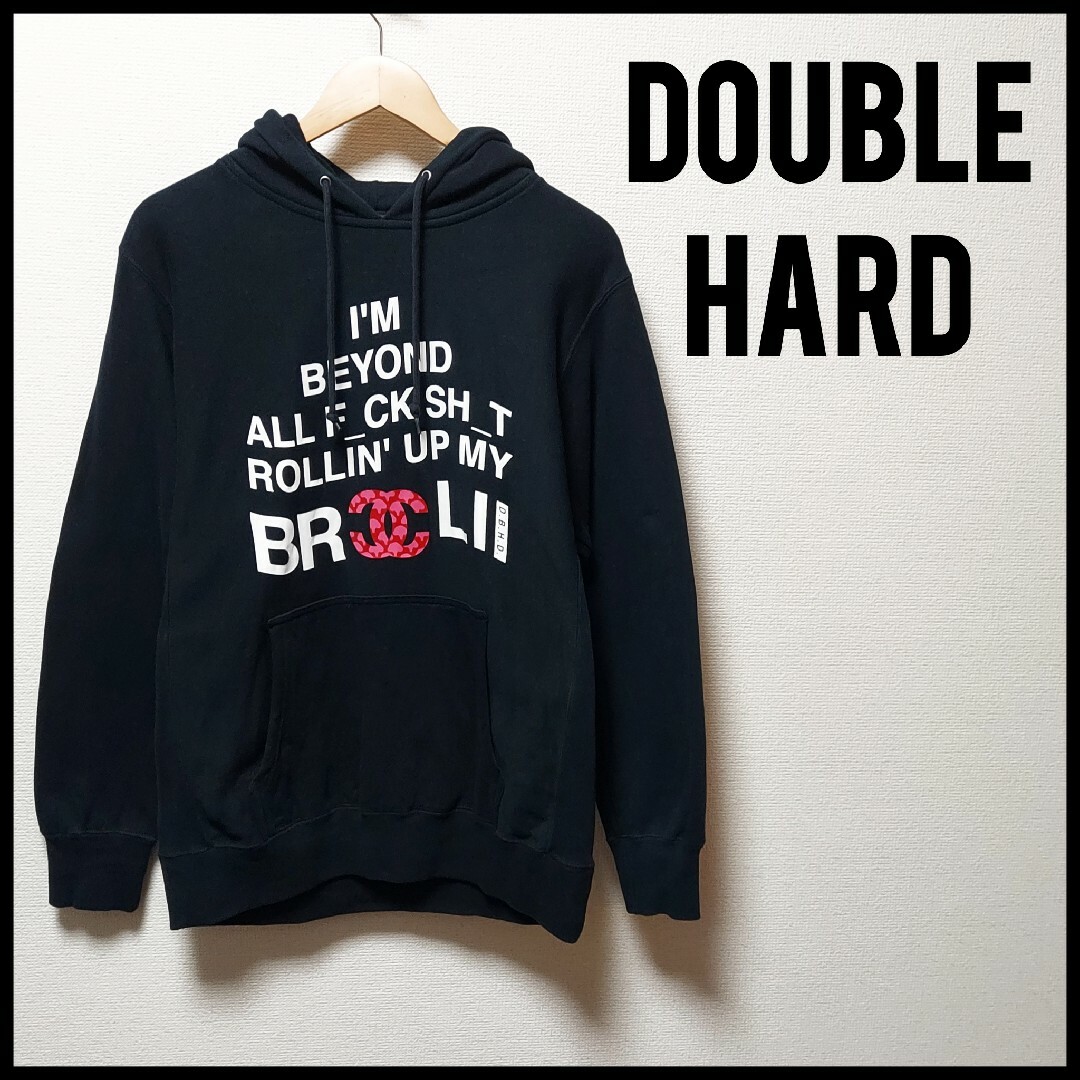 DOUBLE HARD(ダブルハード)のDOUBLE HARD　ダブルハード　メンズ　Lサイズ　パーカー　長袖 メンズのトップス(パーカー)の商品写真