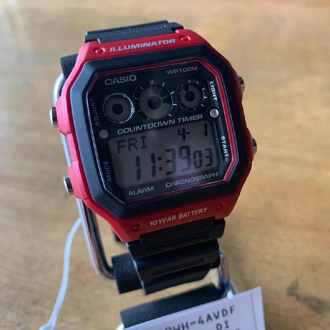 CASIO(カシオ)の【新品】カシオ CASIO スタンダード 腕時計 AE-1300WH-4A メンズの時計(腕時計(デジタル))の商品写真