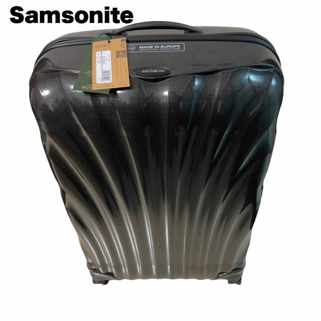 Samsonite(サムソナイト)の【新品未使用】サムソナイト シーライト スピナー75  94L 黒 ブラック メンズのバッグ(トラベルバッグ/スーツケース)の商品写真