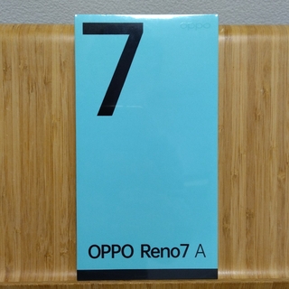 OPPO - 新品未開封　OPPO RENO7 A NA スターリーブラック