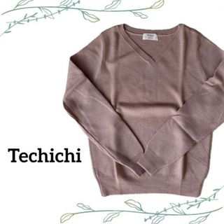 テチチ(Techichi)の【テチチ】くすみピンク　長袖ニット(ニット/セーター)