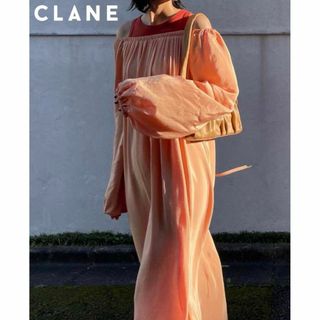 クラネ(CLANE)のCLANE 2WAY LAYERED GATHER ONE PIECE完売ワンピ(ロングワンピース/マキシワンピース)