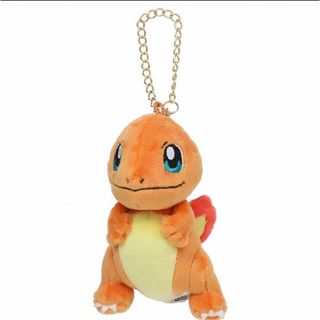 ポケモン(ポケモン)の【ポケモン】ポケモン ヒトカゲ ぬいぐるみマスコット 【新品未開封】(キャラクターグッズ)