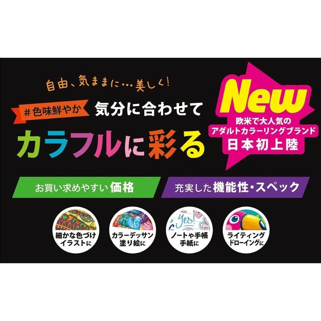 12色セット‼️マーカーペン 水性ペン 筆ペン 塗り絵 POP書き 速乾性 インテリア/住まい/日用品の文房具(ペン/マーカー)の商品写真