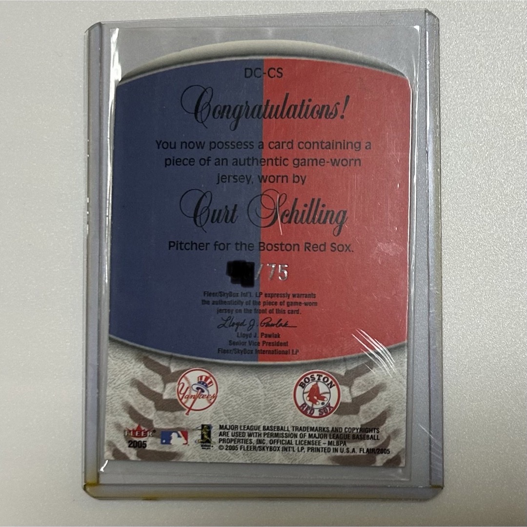 ランディ　ジョンソン　& カート　シリング　カード　レア　75枚　限定品 エンタメ/ホビーのトレーディングカード(シングルカード)の商品写真