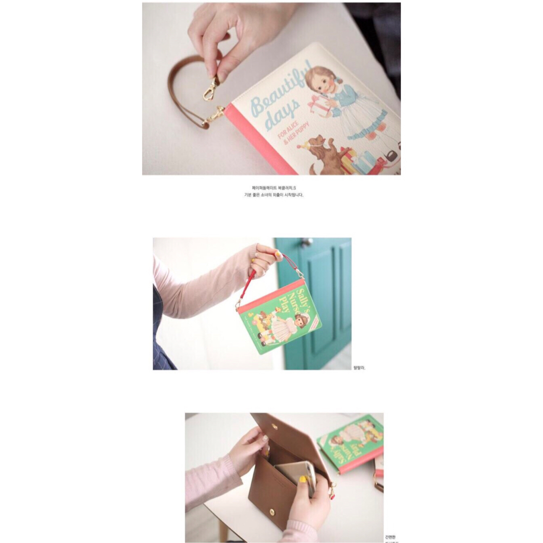 ペーパードールメイト Book Clutch. S ジュリー レディースのファッション小物(ポーチ)の商品写真