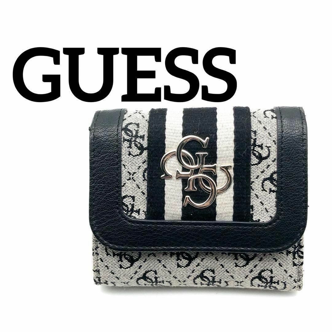 GUESS(ゲス)の【特価】GUESS ゲス ビンテージスモール 三つ折り 財布 レディースのファッション小物(財布)の商品写真