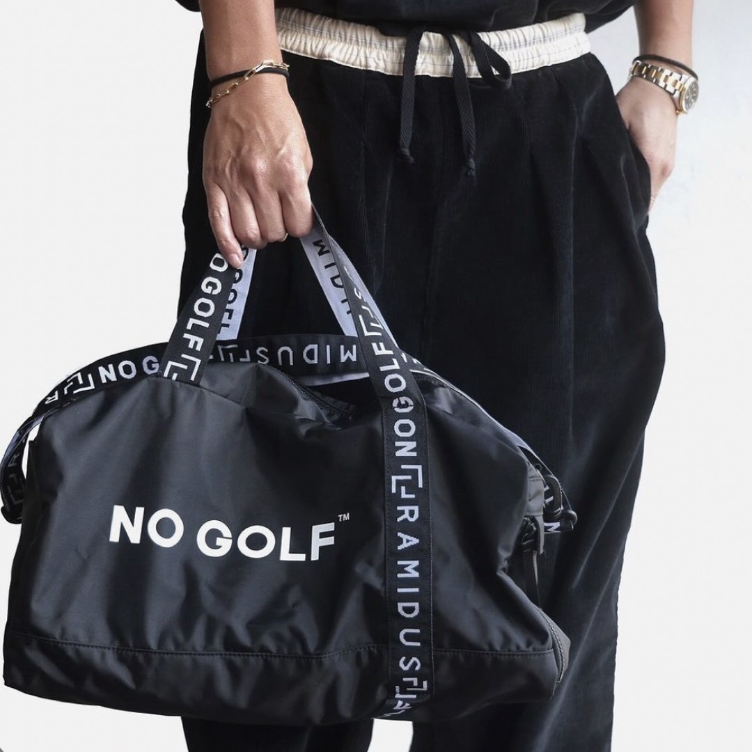 NO COFFEE(ノーコーヒー)のNO GOLF × RAMIDUS Boston Bag clubhaus スポーツ/アウトドアのゴルフ(バッグ)の商品写真