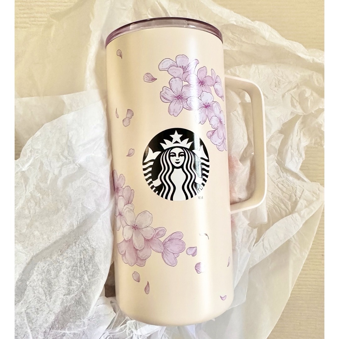 海外限定❤️スターバックス 桜2024 花びら ステンレス 海外限定❤️スターバックス 桜2024 花びら ステンレス
