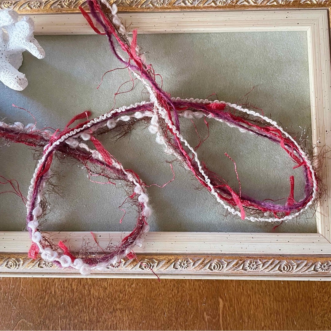 アップルパイ　引き揃え糸 ハンドメイドの素材/材料(生地/糸)の商品写真